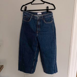 Zara High Waist Super Wide Leg Jeans - Size Europe 40 and US size 8